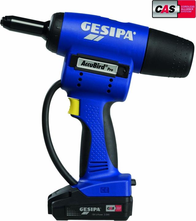 Gesipa Akku-Blindnietgerät AccuBird Pro, Typ: CAS