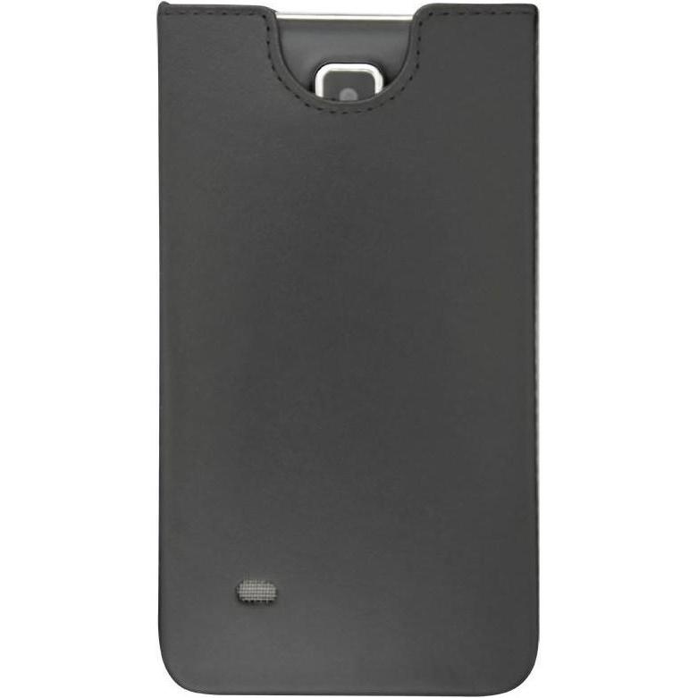 Thumbnail - Noreve Lederschutzhülle (Samsung Galaxy Note 4), Smartphone Hülle, Schwarz