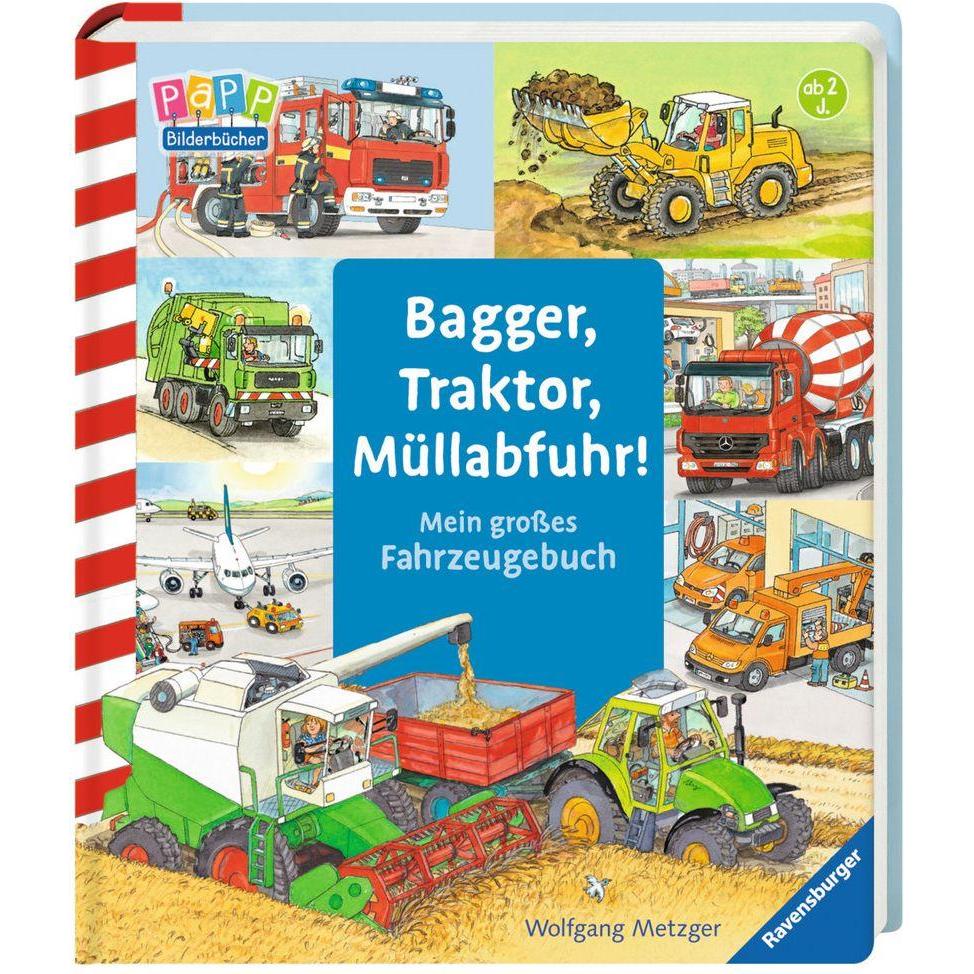 Metzger, Bagger, Traktor, Müllabfuhr!, Kinderbücher von Daniela Prusse