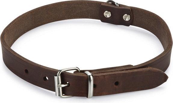Produktbild Beeztees BZ LEDERHALSBAND BRAUN 57X20 (Hund, Hundesport)