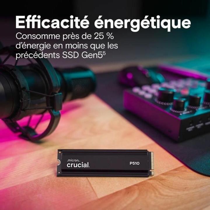 Produktbild Crucial P510 (2000 GB, M.2, M.2 2280)