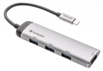 Produktbild Verbatim Multiport (USB-C, 4 Ports)