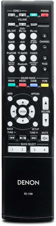 Image du produit Denon Avr-X1200w (7.2 canaux, FM)