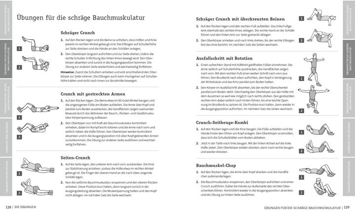 Nährwerte und Zutaten 50 Workouts für starke Bauchmuskeln (Deutsch, Thorsten Tschirner, 2022)