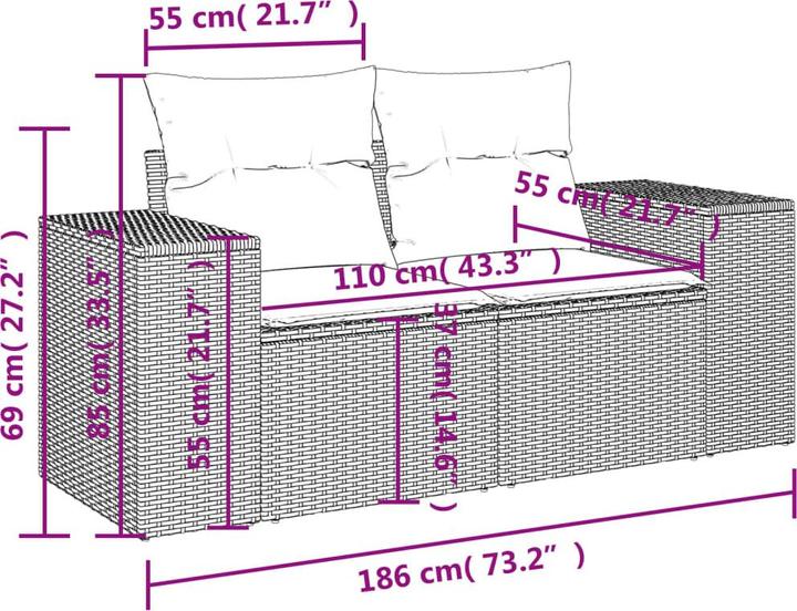 Actual product image VidaXL Lecce