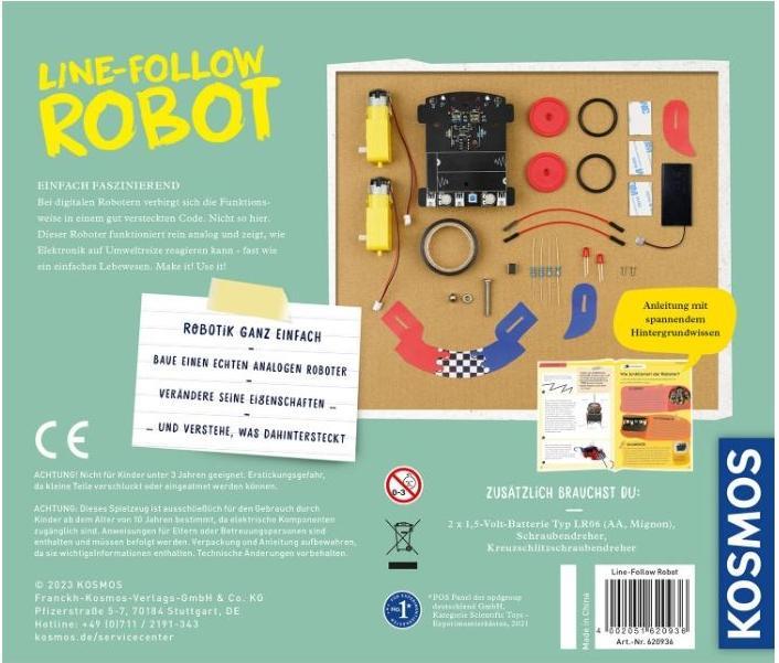Produktbild Kosmos Experimentierkasten Line-Follow-Robot