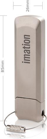 Produktbild Imation IronKey F200 Biometrisch, FIPS 140-2 Level 3 (16 GB)