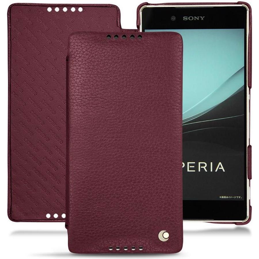Thumbnail - Noreve Lederschutzhülle horizontal (Sony Xperia Z4/ Z3+), Smartphone Hülle, Violett