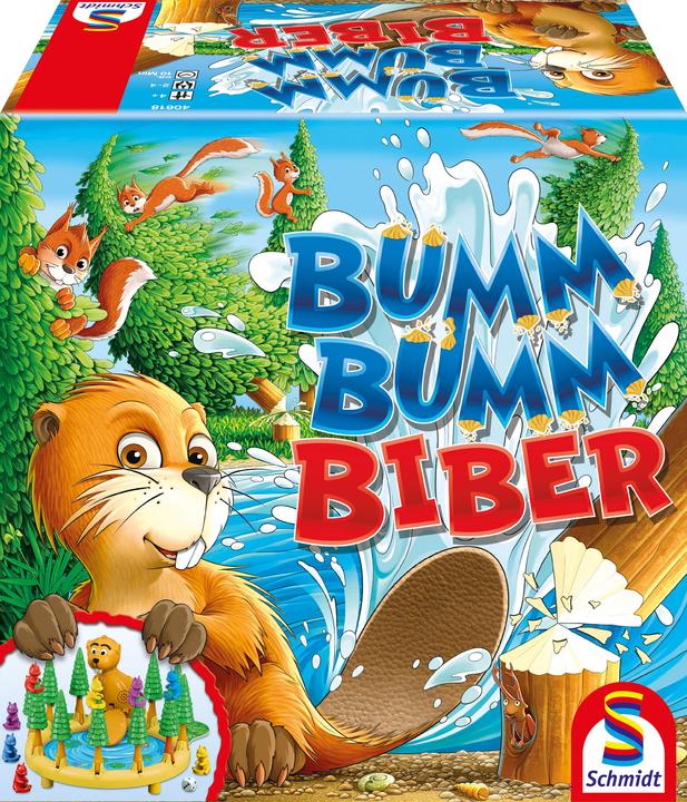 Actual product image Schmidt Spiele Boom Boom Beaver (German)