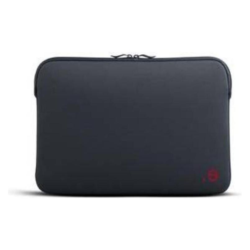 Be.ez Hülle Für MacBook 12 Zoll La Edition Kleid Mit Reissverschluss (12", Apple), Notebooktasche, Grau, Rot