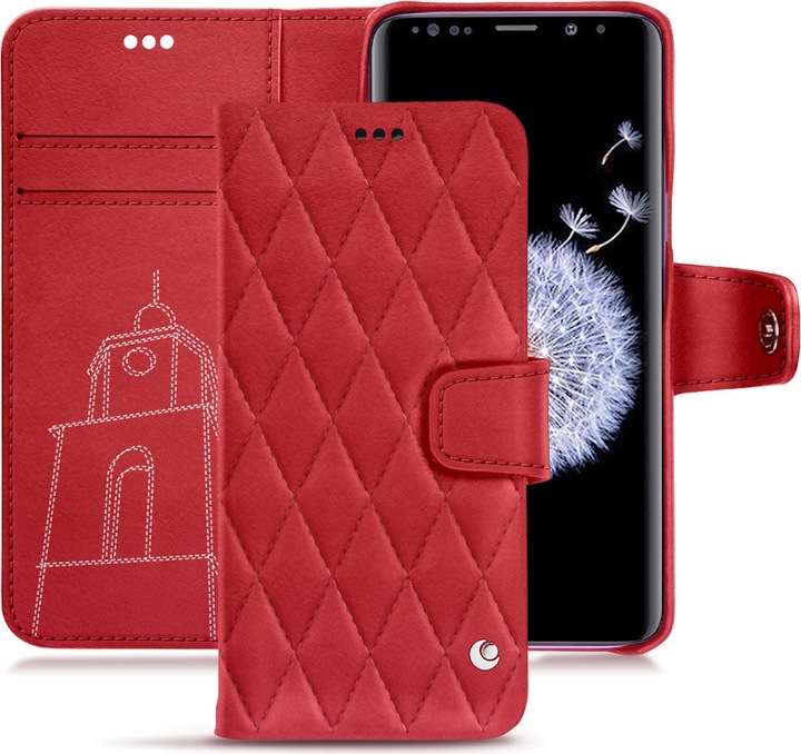 Actual product image Noreve Leather case wallet (Samsung Galaxy S9+)