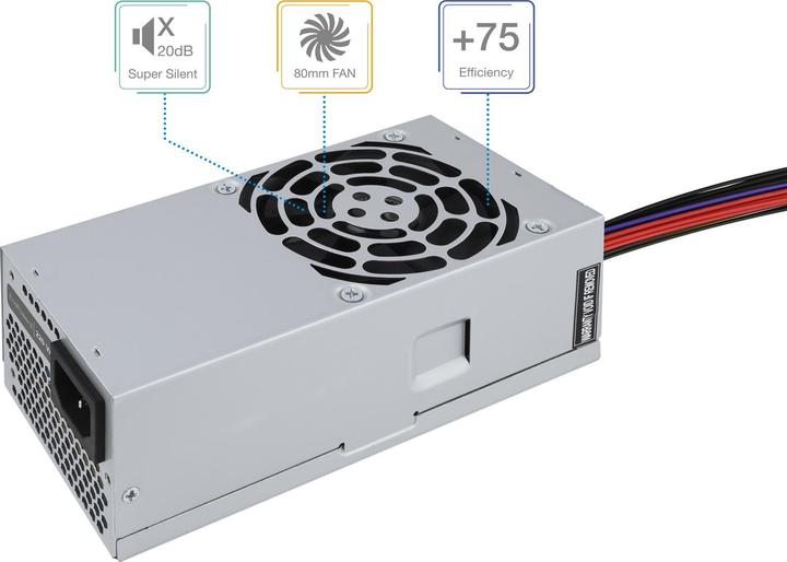 Produktbild Tooq Technology Fuente A. Ecopower Ii Tfx 500w Oem (500 W)