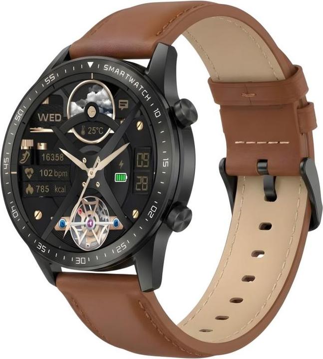 Actual product image Gravity Smartwatch Czarny 2 Paski GT10-4