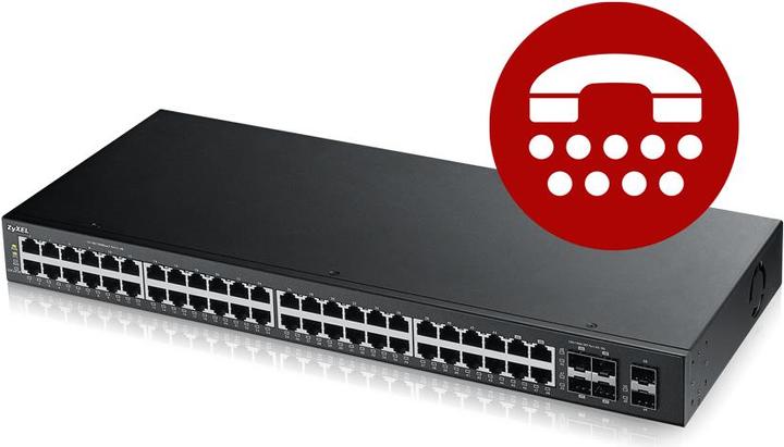 Actual product image Zyxel Configuration service Switch