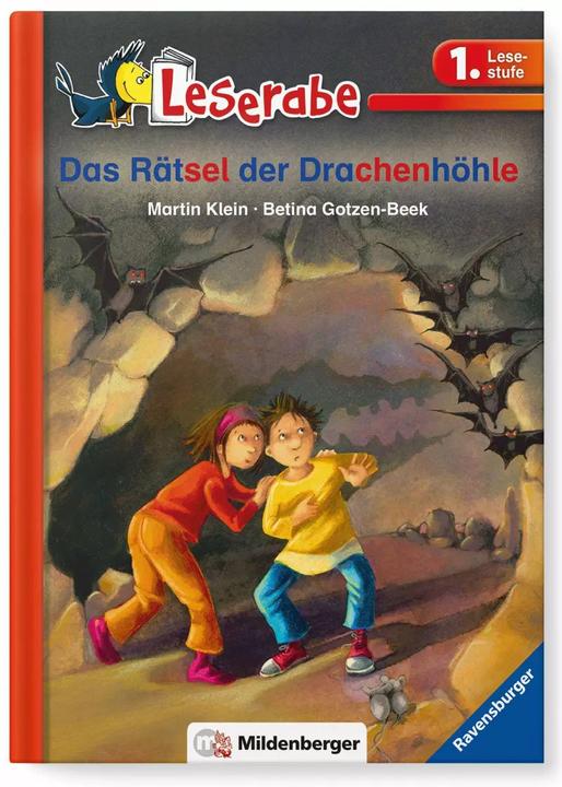 Produktbild Leserabe 33, Lesestufe 1 - Das Rätsel der Drachenhöhle (Deutsch, Betina Gotzen-Beek, Martin Klein, 2022)