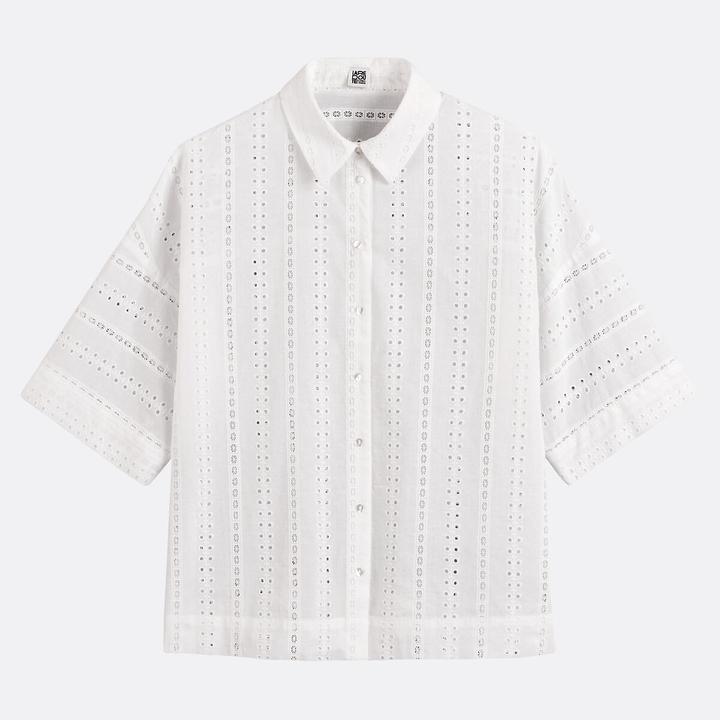 Immagine prodotto La Redoute Collections Weites Hemd aus englischer Stickerei (S)
