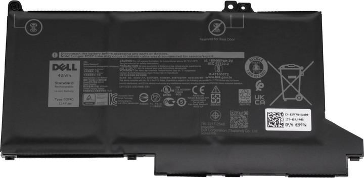 Actual product image Dell 2PFPW (3 cubicles, 3684 mAh)