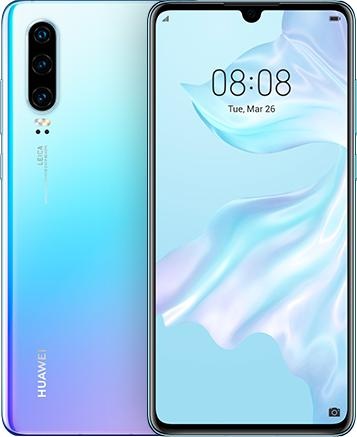 Produktbild Huawei P30 (128 GB, Breathing Crystal, 6.10", Hybrid Dual SIM, 40 Mpx, 4G)
