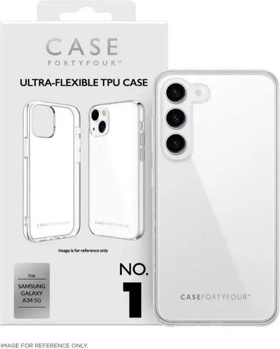 Produktbild Case FortyFour No.1 Flexi Case A34 5G clear (Samsung Galaxy A34 5G)