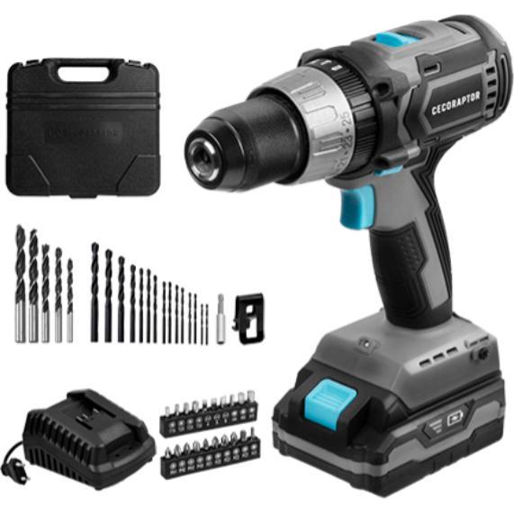 Cecotec, Trapano + Avvitatore a batteria, Taladro Cecoraptor Perfect Drill 2020 Advance