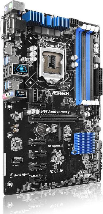 Produktbild AsRock H97 Anniversary (LGA 1150, ATX)