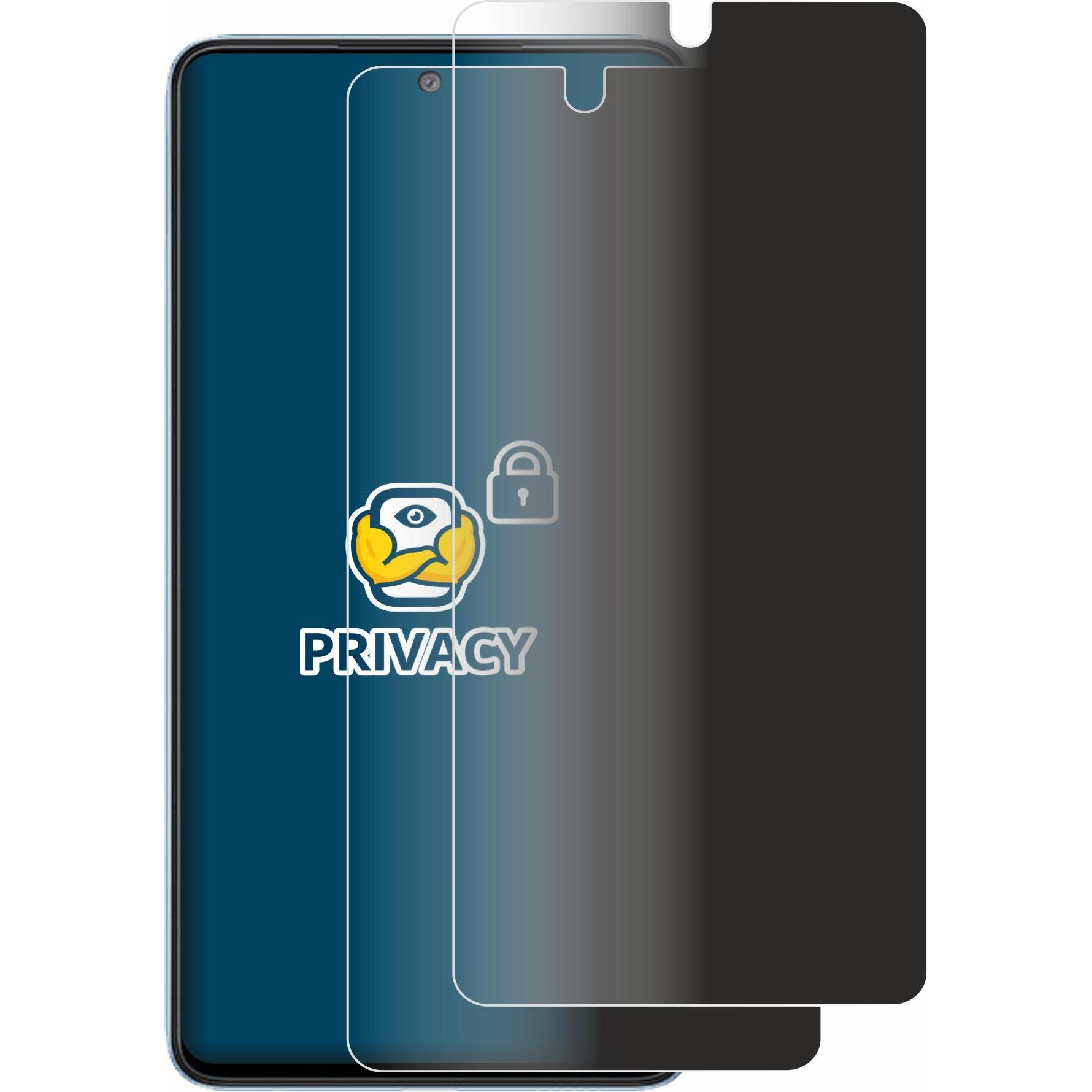 Thumbnail - BROTECT Sichtschutzfolie Anti-Spy Privacy Folie Blaulicht-Schutz (2 Stück, Samsung Galaxy M52 5G), Smartphone Schutzfoli...