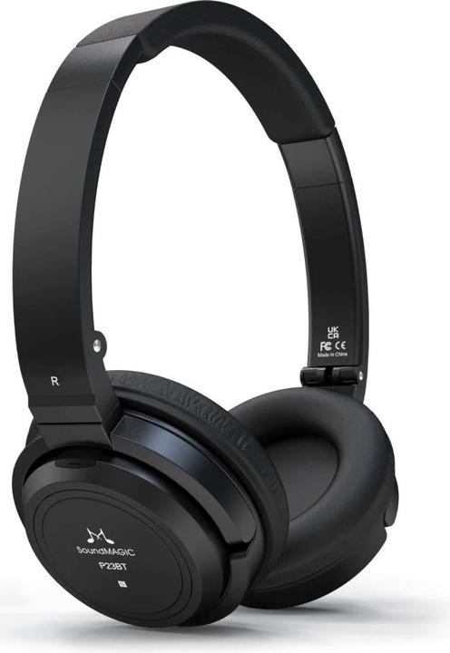 Actual product image SoundMagic P23BT Black Headphones - Over-Ear Bluetooth Headphones (ANC, 60 h, Wireless)