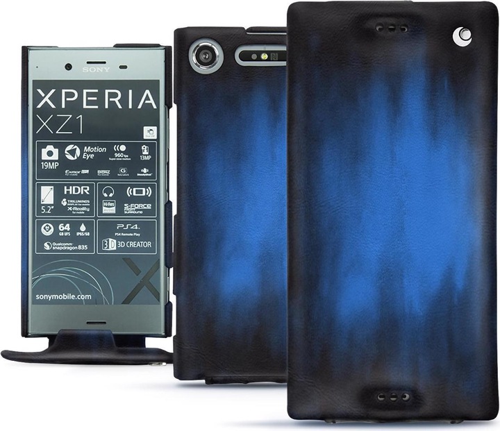 Noreve Lederschutzhülle vertikal (Sony Xperia XZ1)