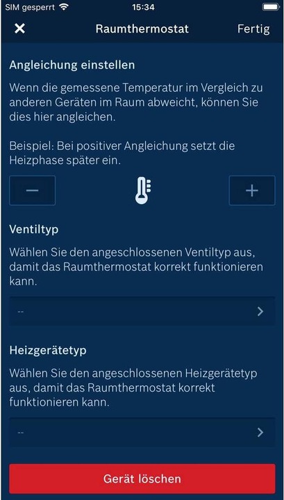 Produktbild Bosch Smart Home Smart Home Raumthermostat