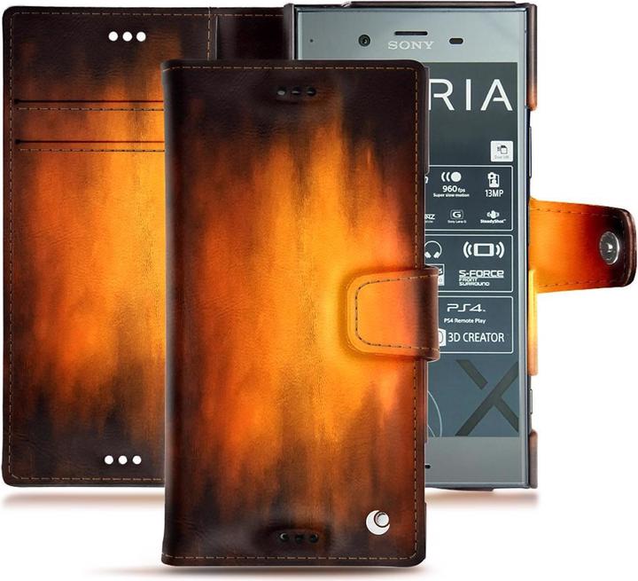 Produktbild Noreve Lederschutzhülle Wallet (Sony Xperia XZ1)