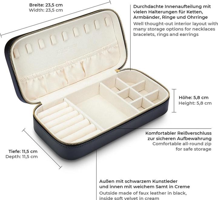 Produktbild Glanzstücke München Damen Kunstleder schwarz