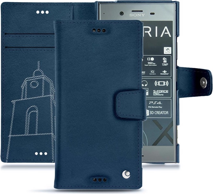 Actual product image Noreve Leather case wallet (Sony Xperia XZ1)