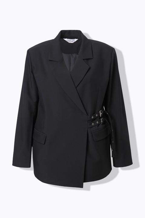 Actual product image Studio Untold Asymmetric Buckled Blazer (54, 56)