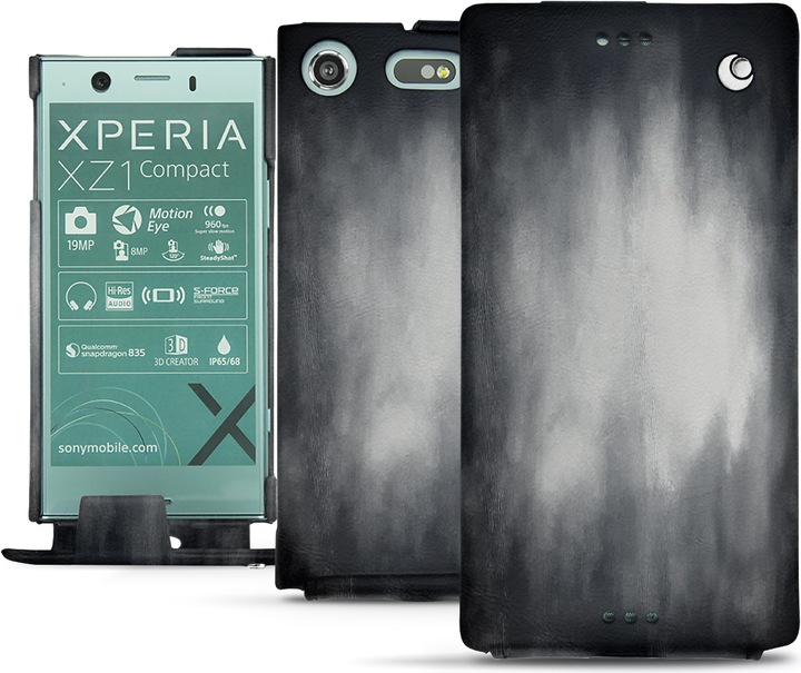 Actual product image Noreve Leather cover vertical (Sony Xperia XZ1 Compact)