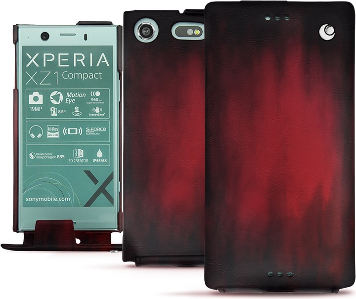 Actual product image Noreve Leather cover vertical (Sony Xperia XZ1 Compact)
