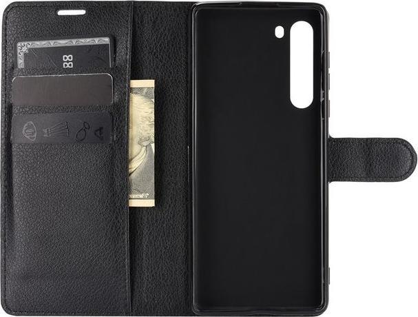 Produktbild MU Classic Litchi Leder Bookcover Series (Motorola Edge)