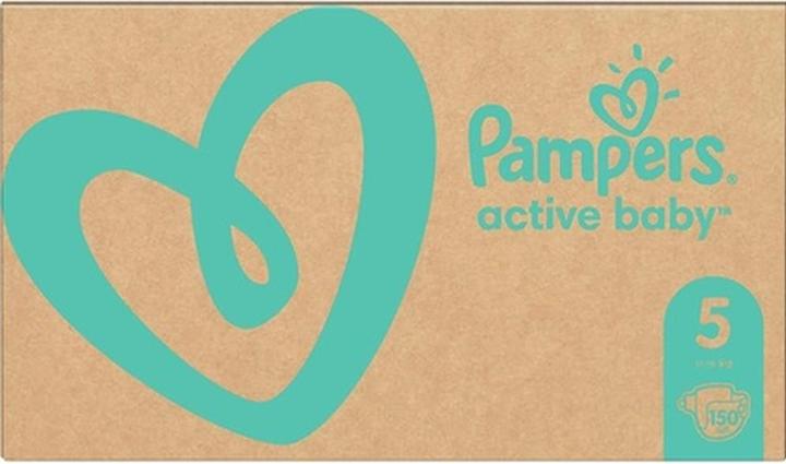 Actual product image Pampers Active Baby (Size 5, Monthly box, 150 pcs.)