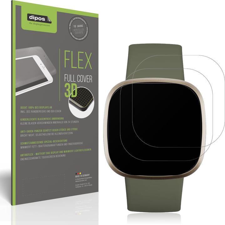 Dipos Full Cover Schutzfolie Matt (Fitbit Versa 3)