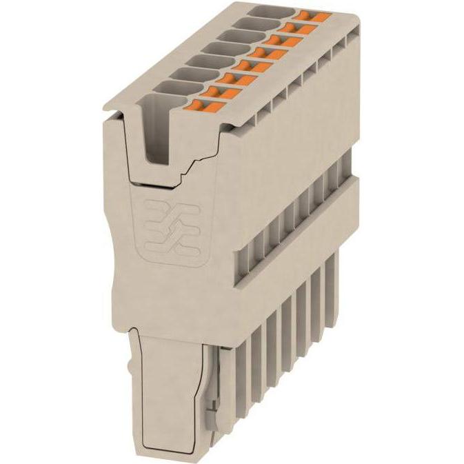 Weidmüller Testadapter 0,5-2,5qmm 8p Steckklemm 1513730000, Elektronikkabel + Stecker, Grau