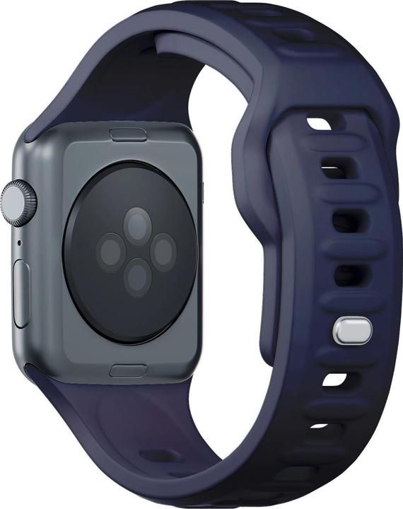 Produktbild 3MK Silicone Watch Strap szary/grey dla Apple Watch 42/44/45/49mm (Silikon, Edelstahl)
