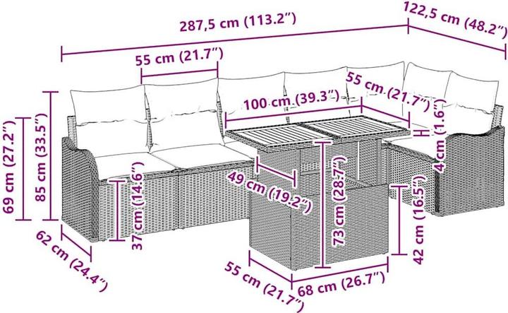 Produktbild vidaXL Maddie