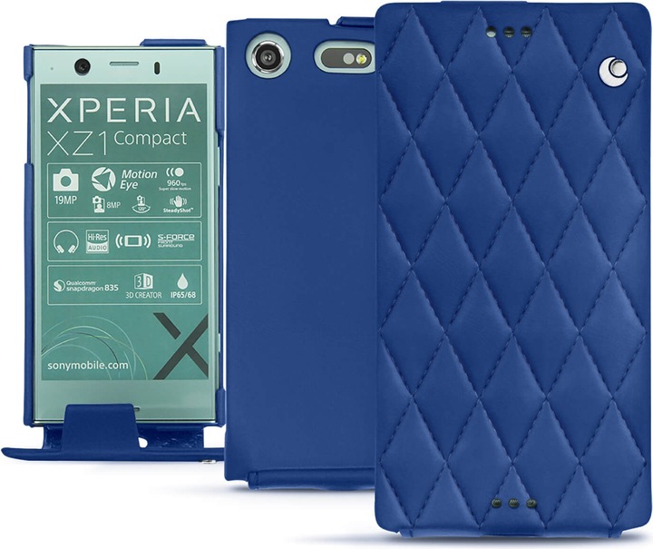 Bleu océan - Couture (Nappa - Pantone #15458a)