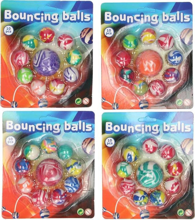 Image du produit Hipo Summer Fun bouncing Balls, 10pcs.