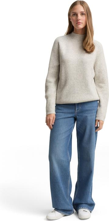 Actual product image Tom Tailor Relaxed Fit Sweater With Stand Collar (XXL)