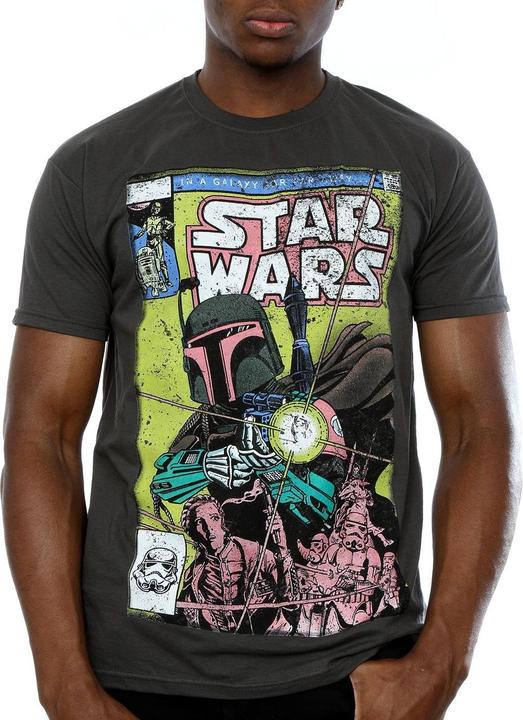 Immagine prodotto Star Wars Boba Fett Comic Maglietta Uomo (M)