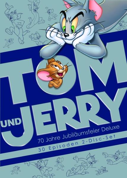 Actual product image Tom Jerry 70th Anniversary Celebration Deluxe (DVD, 2010, Arabic, Czech, English, French, German, Italian, Portuguese, Romanian, Spanish)