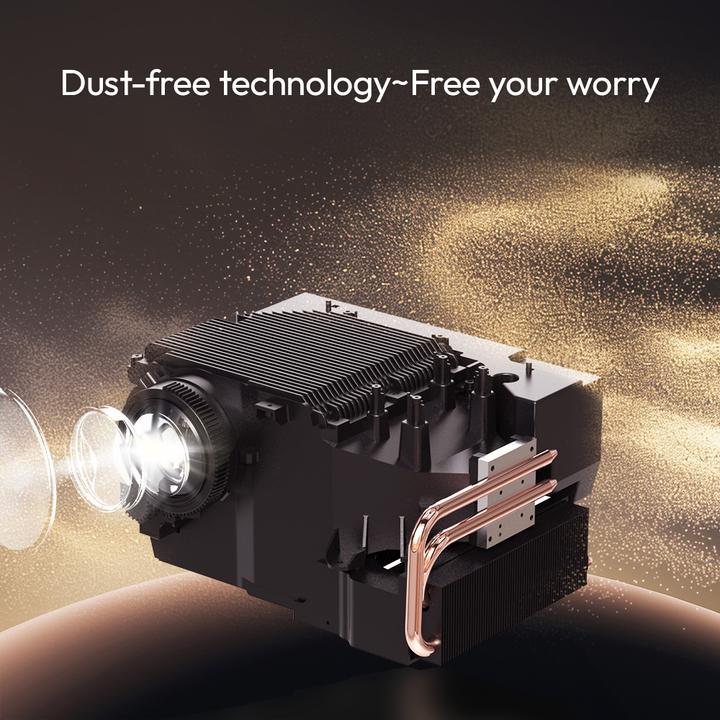 Image du produit Byintek T5 Max Projector (Full HD, 1000 lm, 1.2:1)