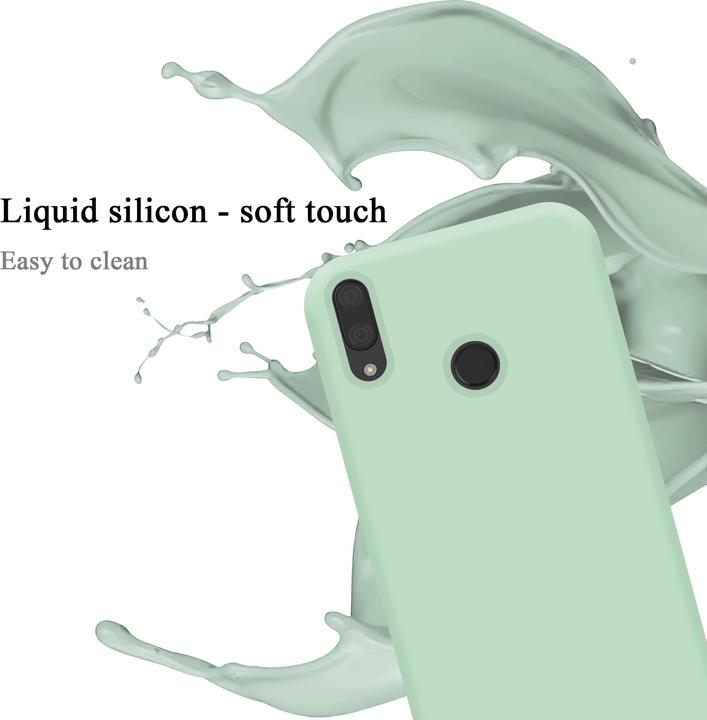 Produktbild Cadorabo TPU Liquid Silicone Case Cover (Huawei Y7 Prime (2019), Huawei Y7 (2019))