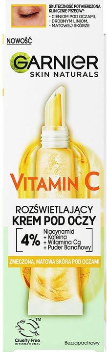 Immagine prodotto Garnier Skin Naturals Crema Occhi Illuminante alla Vitamina C 15Ml (Crema per la cura degli occhi, Giorno, 15 ml)