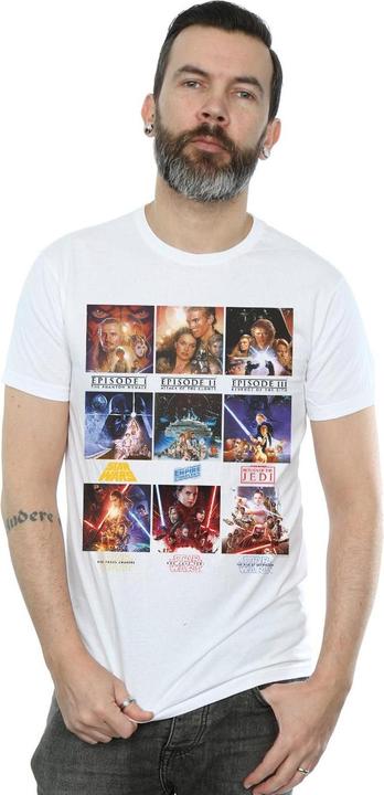 Produktbild Star Wars Poster Saga TShirt (4XL)